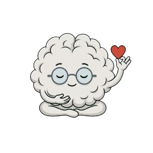 Brainy, das Maskottchen von KLARTEXT-Mentoring