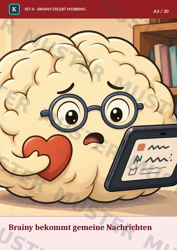 Beispielkarte GK · Geschichtenkarten mit Brainy