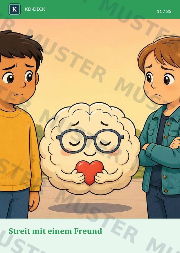 Beispielkarte KD · Coaching-Impulskarten für Grundschulkinder