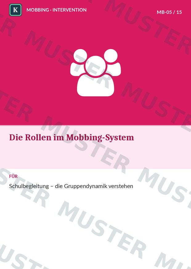 Beispielkarte MB · Mobbing-Interventionsdeck